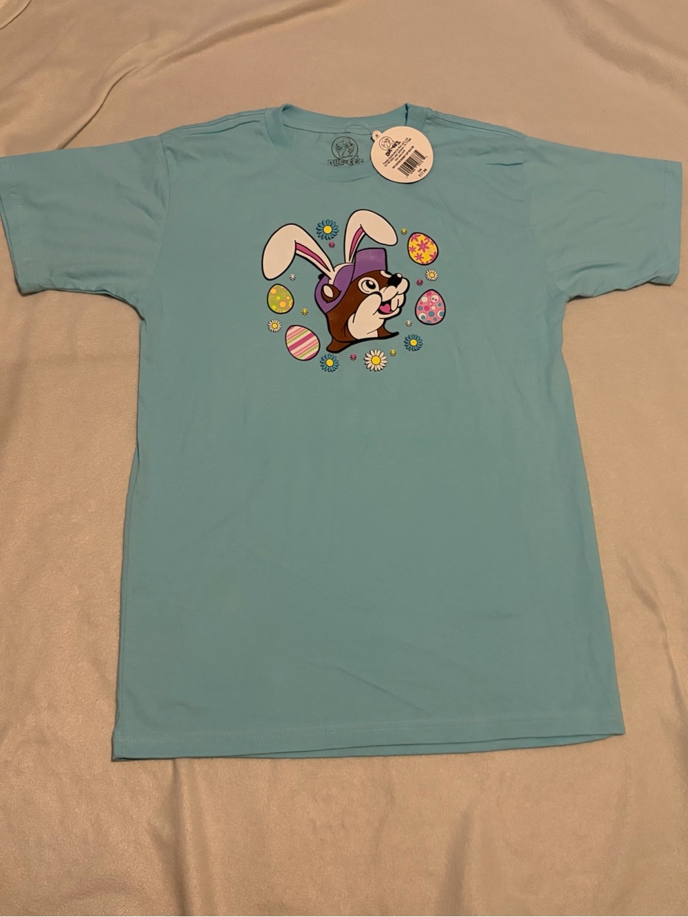Buc-ee's Easter "Did Some Bunny Say Buc-ee's" 2026 Double-Sided T-Shirt Small